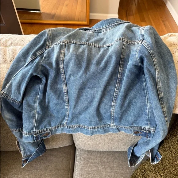 Free People Blue Jean Jacket - Picture 3 of 3